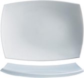 Delice Dinerbord - Plat - Wit - 35x26cm