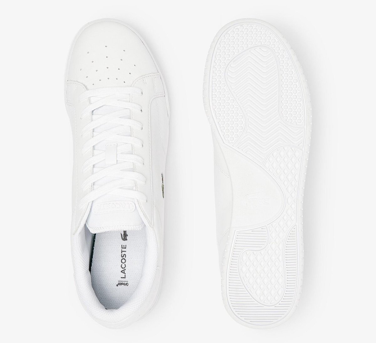 Lacoste Twin Serve Heren Sneakers - White - Maat 42 | bol.com