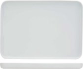 Charming White Dinerbord - Wit - 21x15cm - Rechthoek