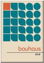 Bauhaus 1919 Exhibition Poster 1 - 30x40cm Canvas - Multi-color