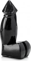 XXLTOYS - Ian - XXL Dildo - Inbrenglengte 20 X 8.5 cm - Black - Uniek Design Realistische Dildo – Stevige Dildo – voor Diehards only - Made in Europe