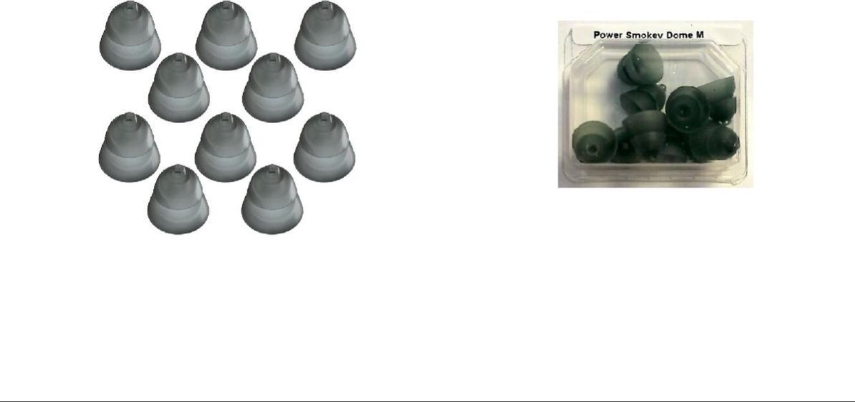 Goedkoopste Phonak Smokey Dome - Power 8mm - 10 stuks