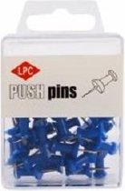 Push pins punaises LPC | blauw | 100 stuks