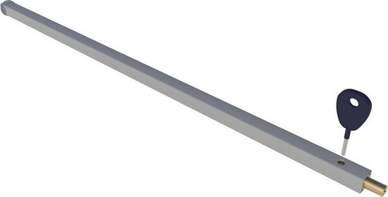 SecuBar Schuifpuibeveiliging zilvergrijs 93cm SKG** 2010.380.02