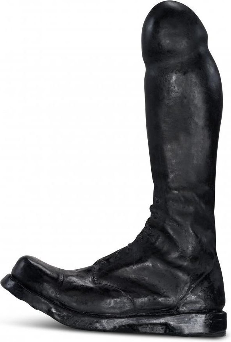Goedkoopste XXLTOYS - Fergus - Fist - Inbrenglengte 32 X 10.5 cm - Black - Uniek Design Realistische Dildo – Stevige Dildo – voor Diehards only - Made in Europe