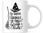 Moederdag Mok My Broom Broke