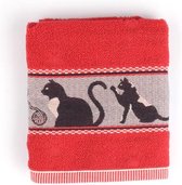 Bunzlau Castle Cats Keukendoek (6 Stuks) - 53x60 cm - Red