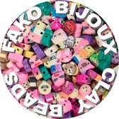 Fako Bijoux® - Perles d' argile Animaux - Perles figurines - Perles' Argile - 10mm - 100 Pièces