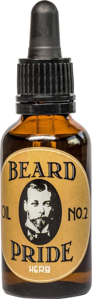 Beardpride Baardolie Herb Bio 30ml Baardverzorging natuurlijke oliën