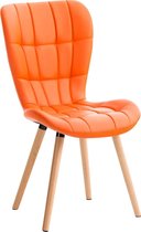 Eetkamerstoel - Modern - Hoge rugleuning - Oranje
