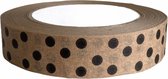 Kraft tape Polkadots - papierplakband - plakband - tape - krafttape - verpakken - inpakken - stippen