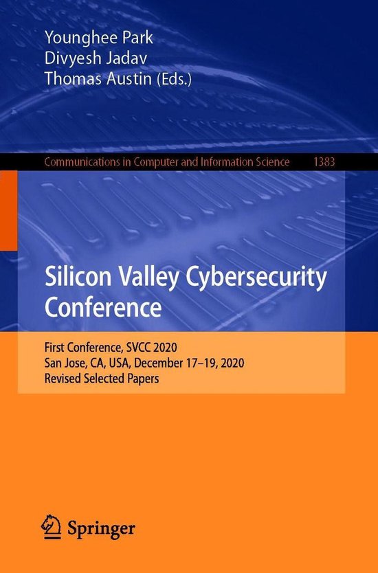Springer Nature Proceedings Computer Science - Silicon Valle ... - cover