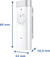 Mini Voice Recorder - Bluetooth Recorder - 32GB - Digitale Audio Recorder - Wit