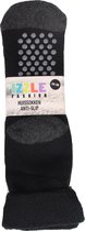 IZZLE - Homesocks antislip - Zwart - Maat 35/38