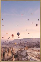 JUNIQE - Poster met kunststof lijst Exploring the Sky -60x90