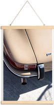 JUNIQE - Posterhanger Foto van Porsche 911 detail -20x30 /Bruin &