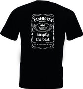 Old 040 Eindhoven whisky Heren t-shirt | PSV |  kado | Zwart