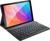 Cazy QWERTY Bluetooth Keyboard Cover voor Huawei MatePad T8 - zwart