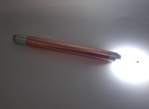 Diamond Painting pen met licht - rose goud