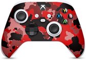 XBOX Controller Series X/S Skin Camouflage Rood Sticker