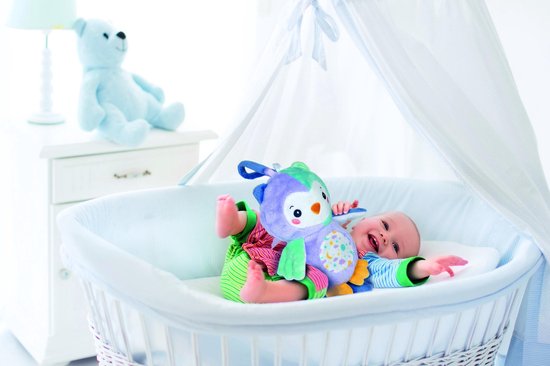 Baby Clementoni For You - Eerste Maanden - Lichtgevende Knuffel Uil, knuffel baby van Clementoni — afbeelding 3