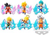 Dragon Ball Super - Banpresto 6 stuks Figures 7cm Plus Effect World Collectable