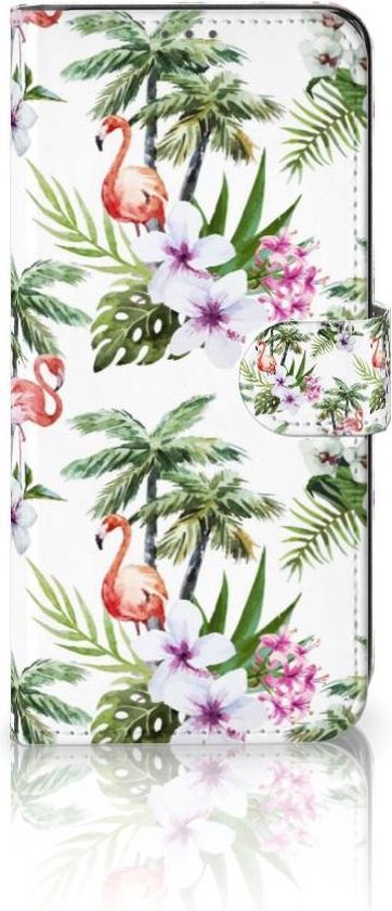 Coque Téléphone Samsung Galaxy A32 5G Protection Téléphone Palms Flamingo