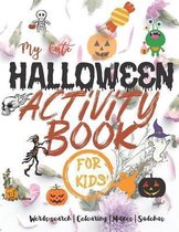 My cute halloween activity book for kids