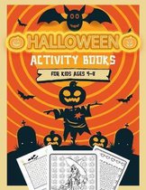 Halloween activity books for kids ages 4-8