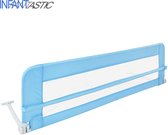 Infantastic® Bedhekje - 102 x 42cm universeel Tot 23 kg - Blauw