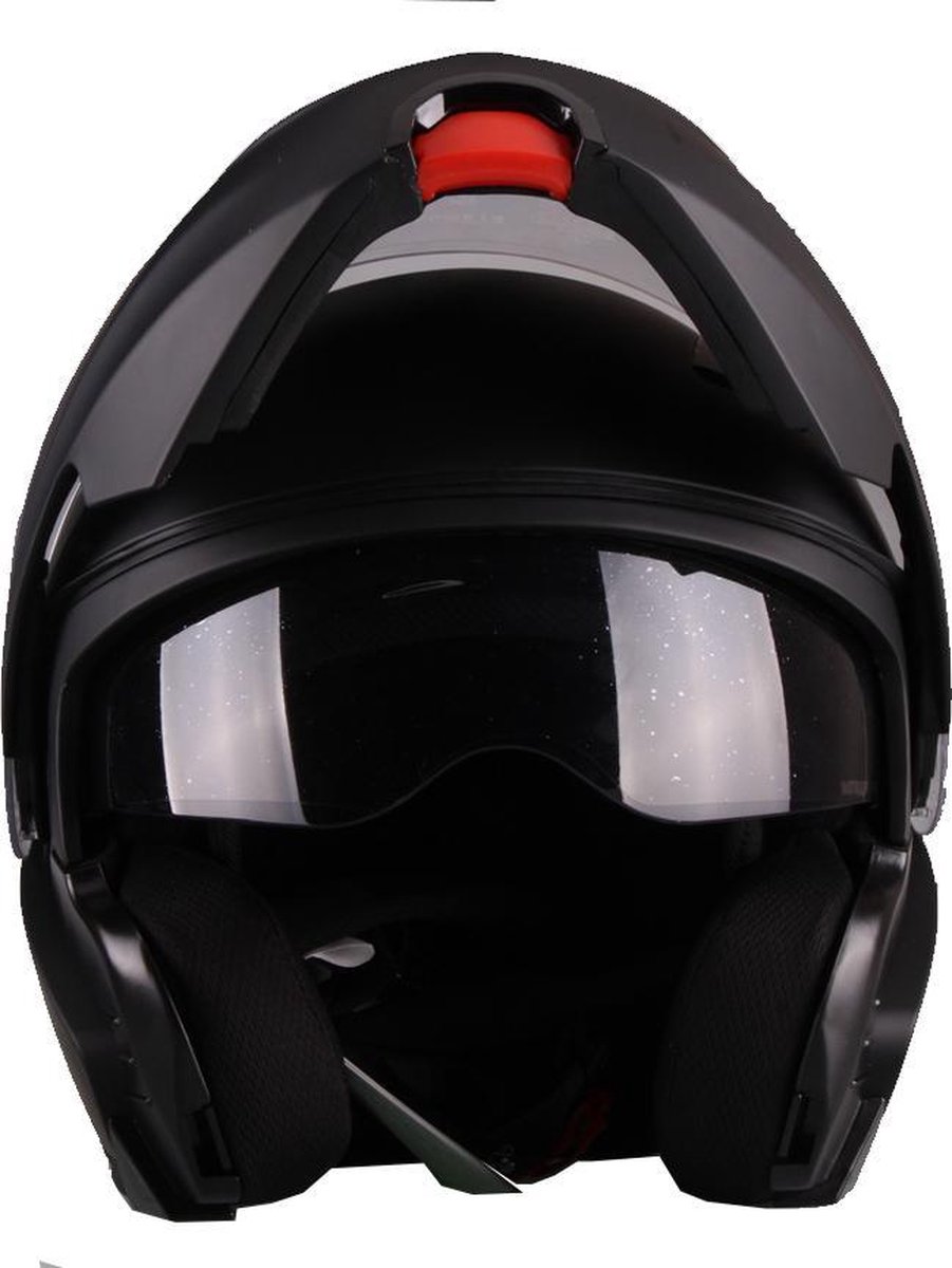 HELM VITO SYSTEEMHELM LANZETTI MAT ZWART - M