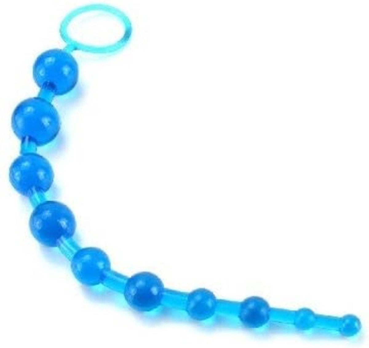 Anal Beads Orgasm Beads Blue Lagoon Flexibele Anale Kralen Oplopend 3217