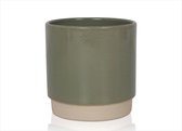 Pots only - Eno - Bloempot - Ø 10 cm  - nevelig groen