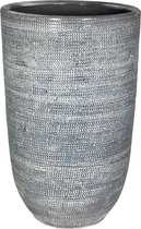Stockholm vaas zilvergrijs D30 x H70 cm