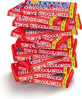 Tony's Chocolonely Chocolade Reep Melk - 15 x 180 gram Chocola