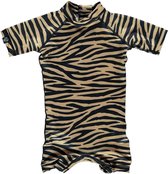 Beach & Bandits - UV-zwempak voor baby's - Tiger Shark -  Bruin - maat 68-74cm