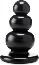 XXLTOYS - Ozgen - XXL Plug - 13.5 X 7.1 cm - Black - Uniek design Buttplug - Stevige Anaal plug - Made in Europe