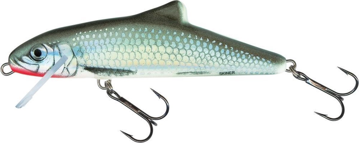 Salmo Skinner 10F -10cm - 13 gram floating holo grey shiner