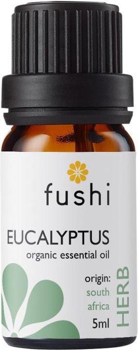 Goedkoopste Fushi - Eucalyptus (Globulus) Essential Oil, Organic - 5 ml