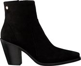 Notre-V 30128 Enkellaarsjes - Enkelboots - Dames - Zwart - Maat 36