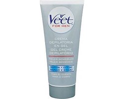loyaliteit Varen Steen Veet For Men Sensitive Skin Depilatory Cream 200ml | bol.com