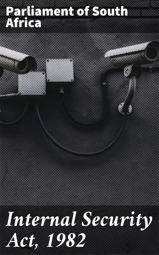 Internal Security Act, 1982 - cover