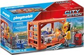 PLAYMOBIL City Action Cargo Container productie - 70774