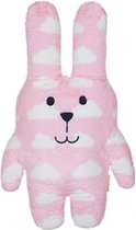 Craftholic Knuffel Rabit Clouds 46 X 32 Cm Polyester Wit/roze