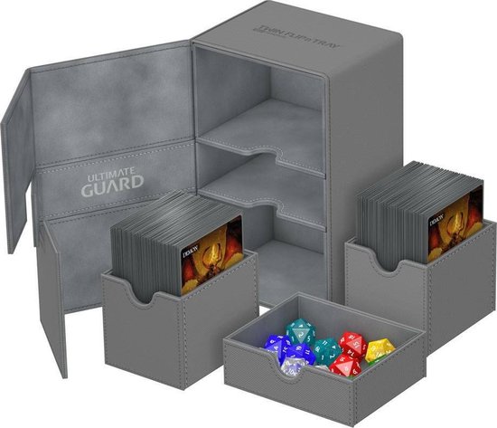 Ultimate Guard Twin Deck Case 160+ – Sammelkarten-Box Rot Für Magic & Pokémon