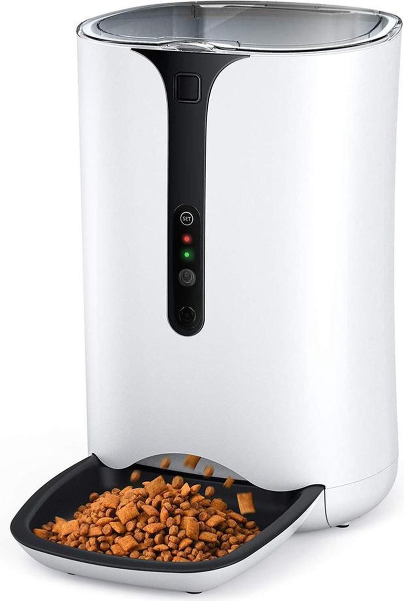 Doogo Automatische voerautomaat- V86 - 6Liter - voerautomaat kat-voerautomaat hond-pet feeder-live