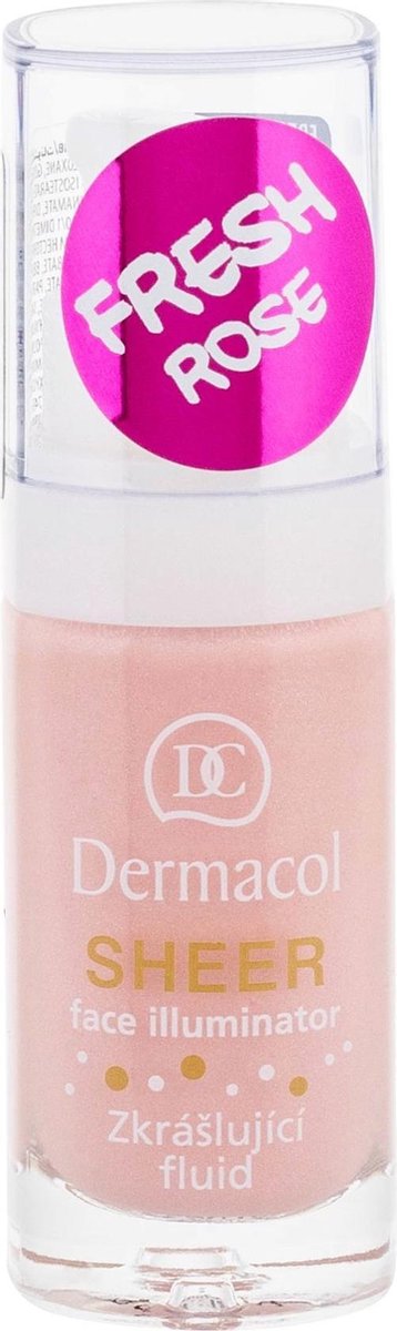 Dermacol - Sheer Face Illuminator Beauty Fluid 15 ml 01 Fresh Rose -
