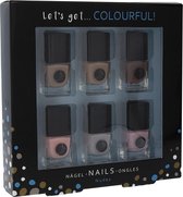 2K - Let´s Get Colourful! Nudes Nail Polish Set - 5ml
