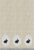 Duni Tafellaken Bunny Greetings 138x220