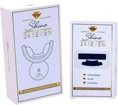 SHINE24SEVEN - Whitening Kit & Strips - Combipack - Tandenbleekset - Professioneel tanden bleken - 100% Veiling en 100% Peroxidevrije Bleekmiddel -